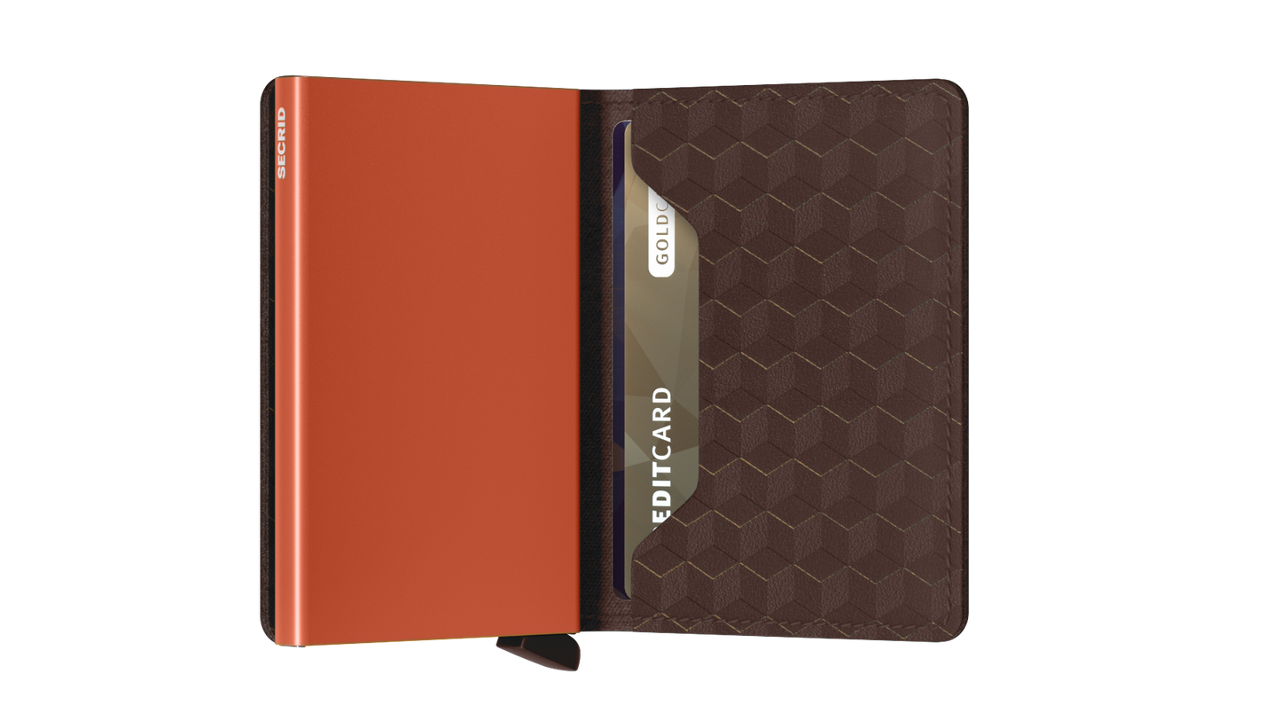Slimwallet Optical Brown Orange