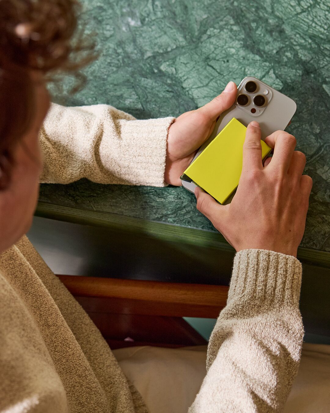 Cardprotector MagSafe Lime