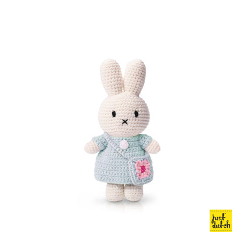 Miffy | Pastel Blue Dress With Flower Bag