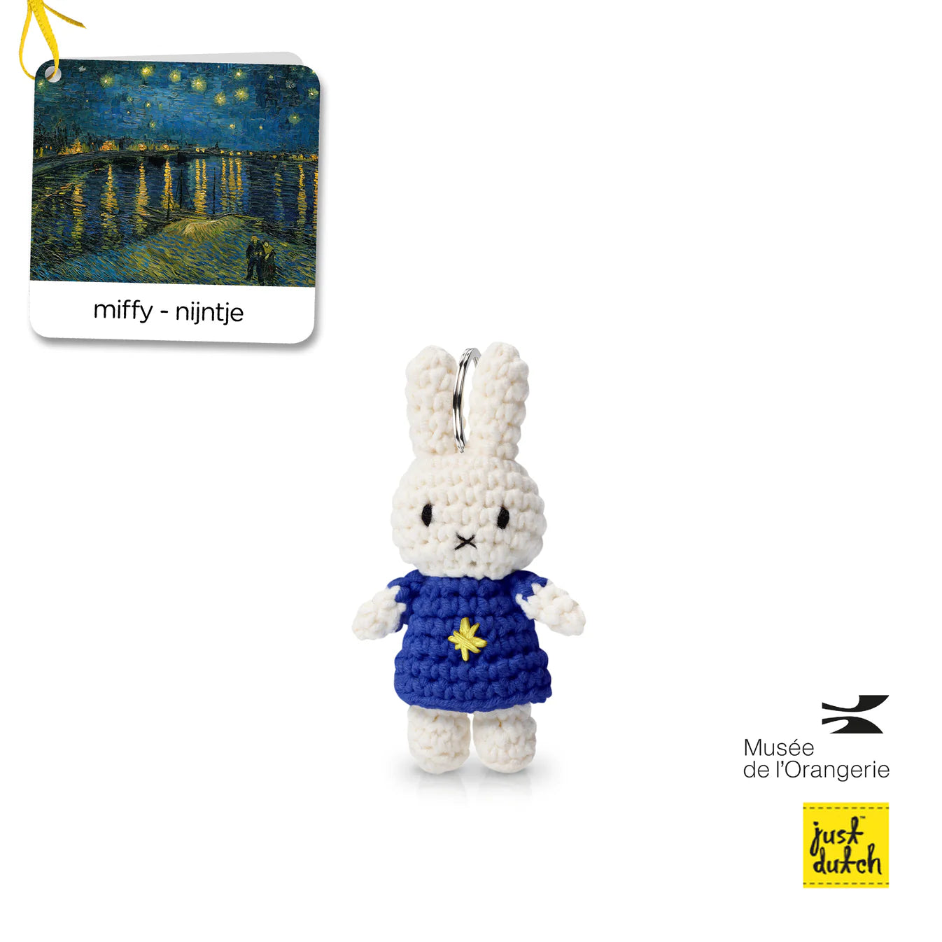 Miffy | Starry Night Keychain