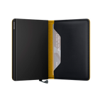 Slimwallet Matte Black Ochre