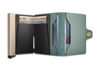 Twinwallet Pebble Sea Green