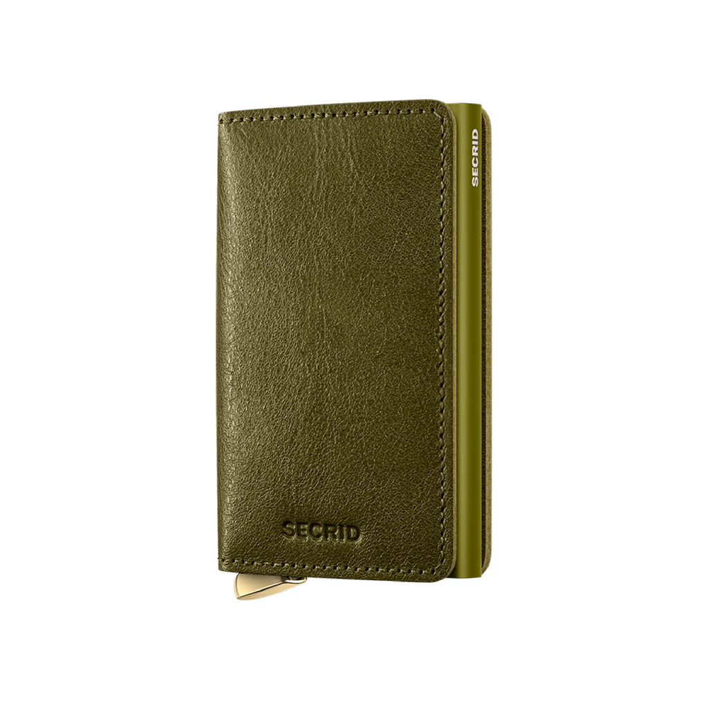 Premium Slimwallet Basco Olive+