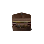 Envelope Wallet Vintage Chocolate