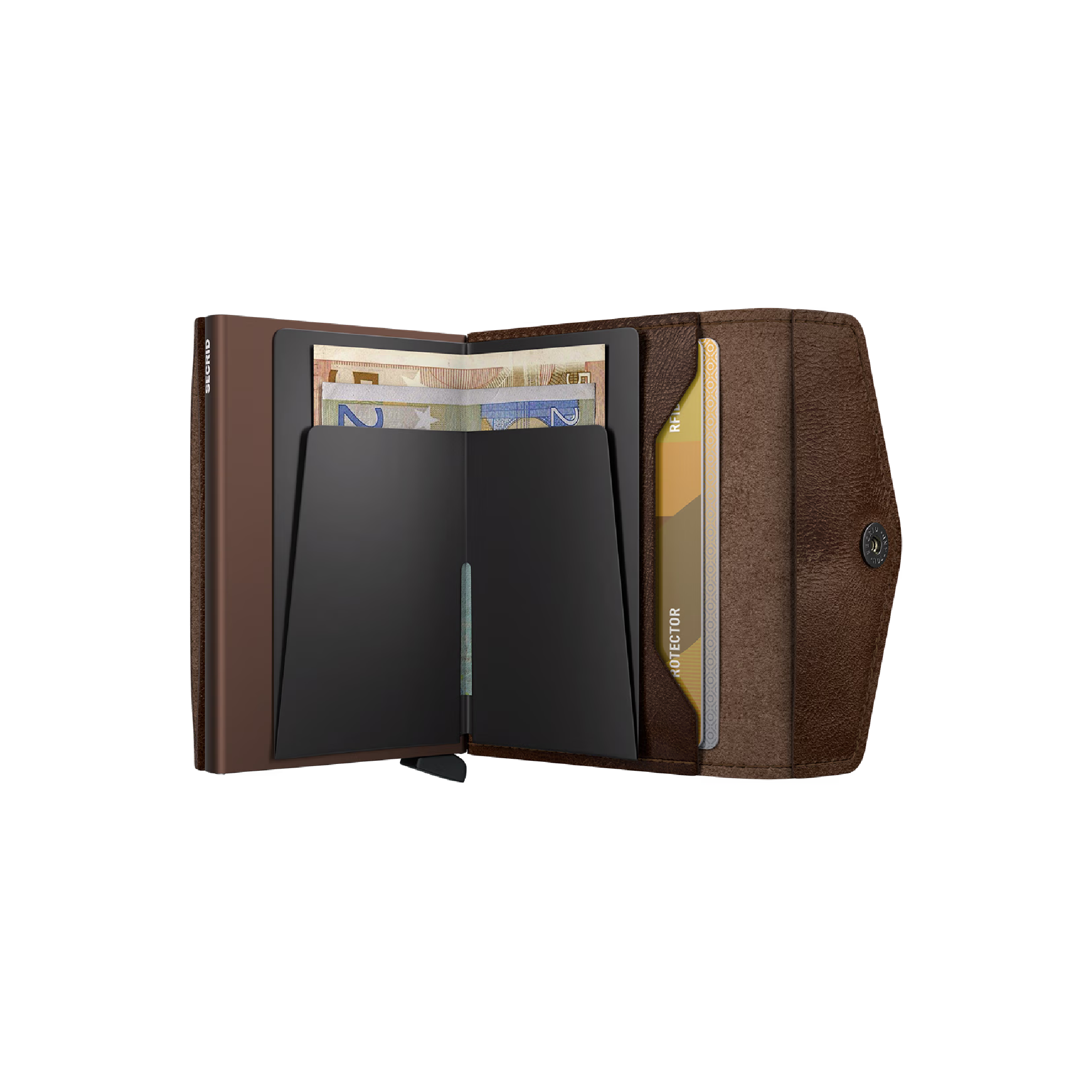 Envelope Wallet Vintage Chocolate