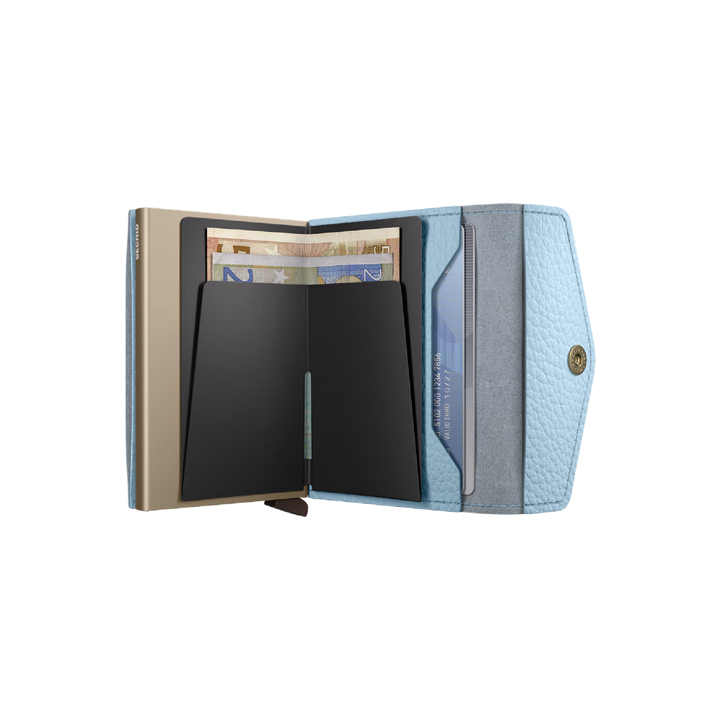 Envelope Wallet Pebble Ice Blue