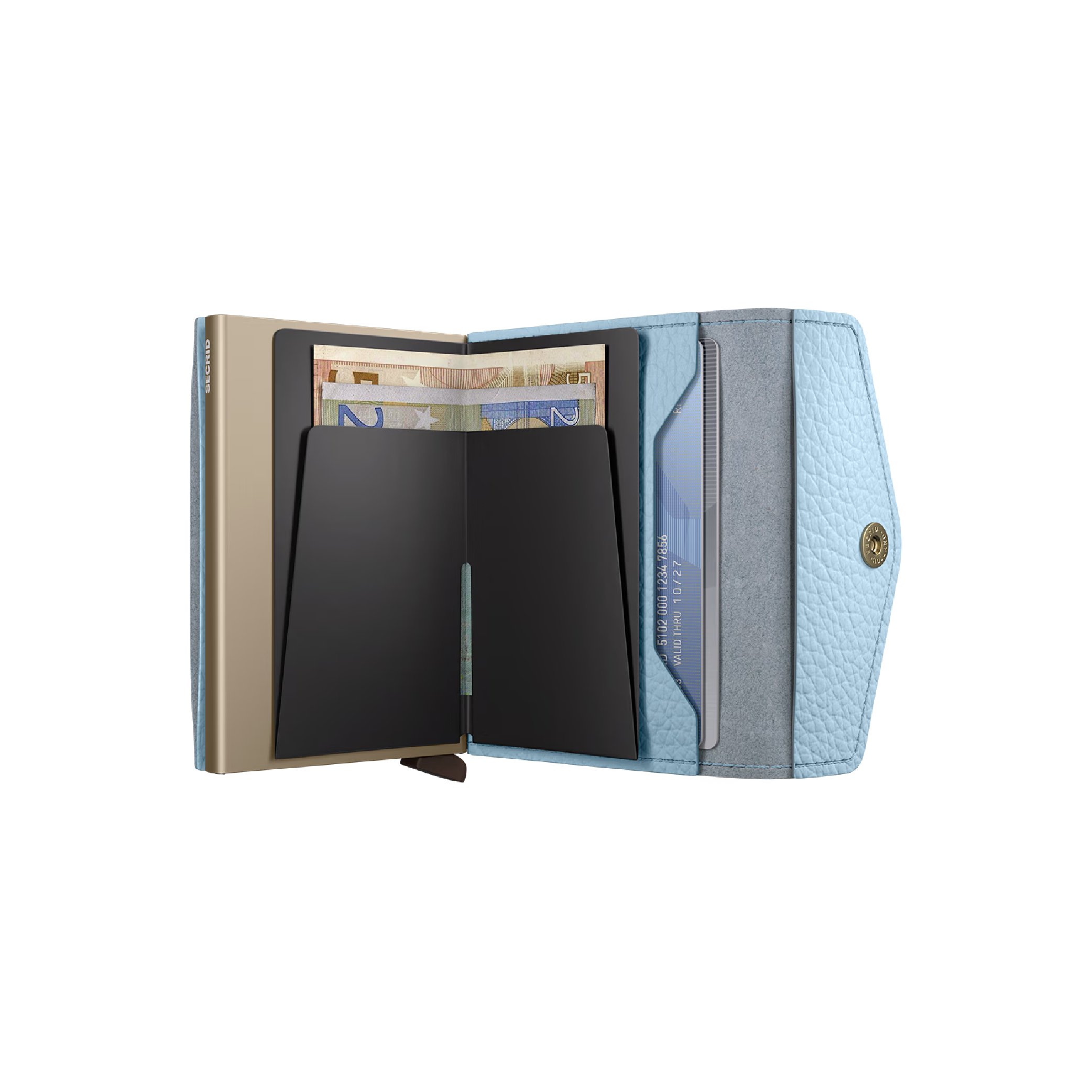Envelope Wallet Pebble Ice Blue