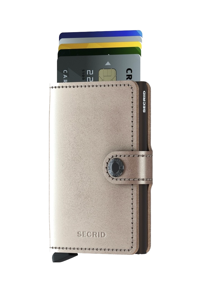 【 Miniwallet 限時優惠 】Metallic Champagne 送 Coinpocket 一個