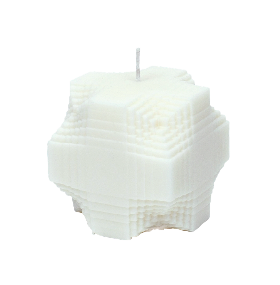 Sculptural Candle - Lovely Soap (Pixel)