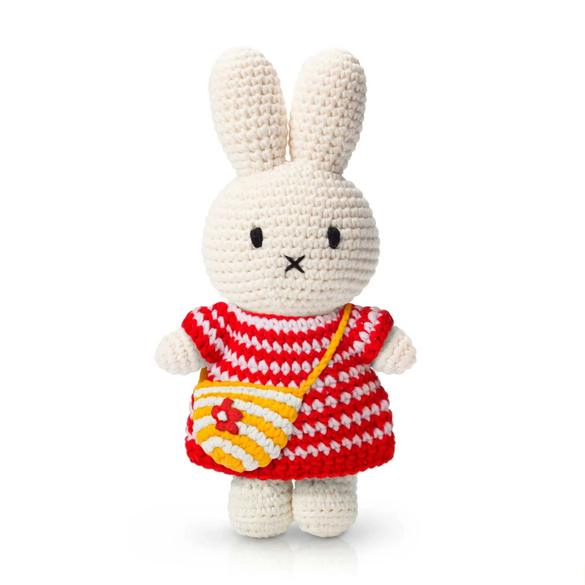 Miffy | Red Striped Dress + Bag Doll