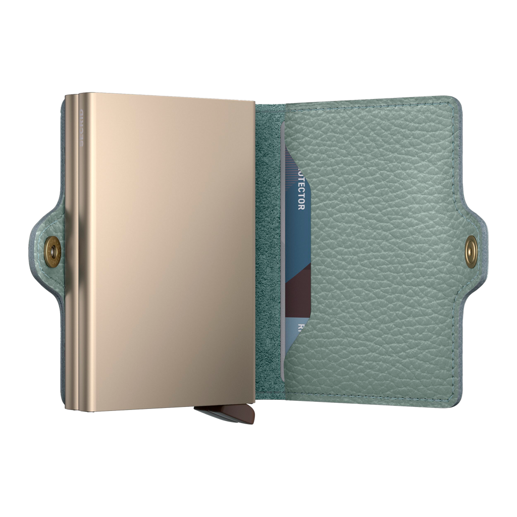 Twinwallet Pebble Sea Green