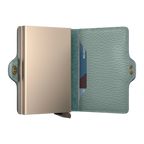 Twinwallet Pebble Sea Green