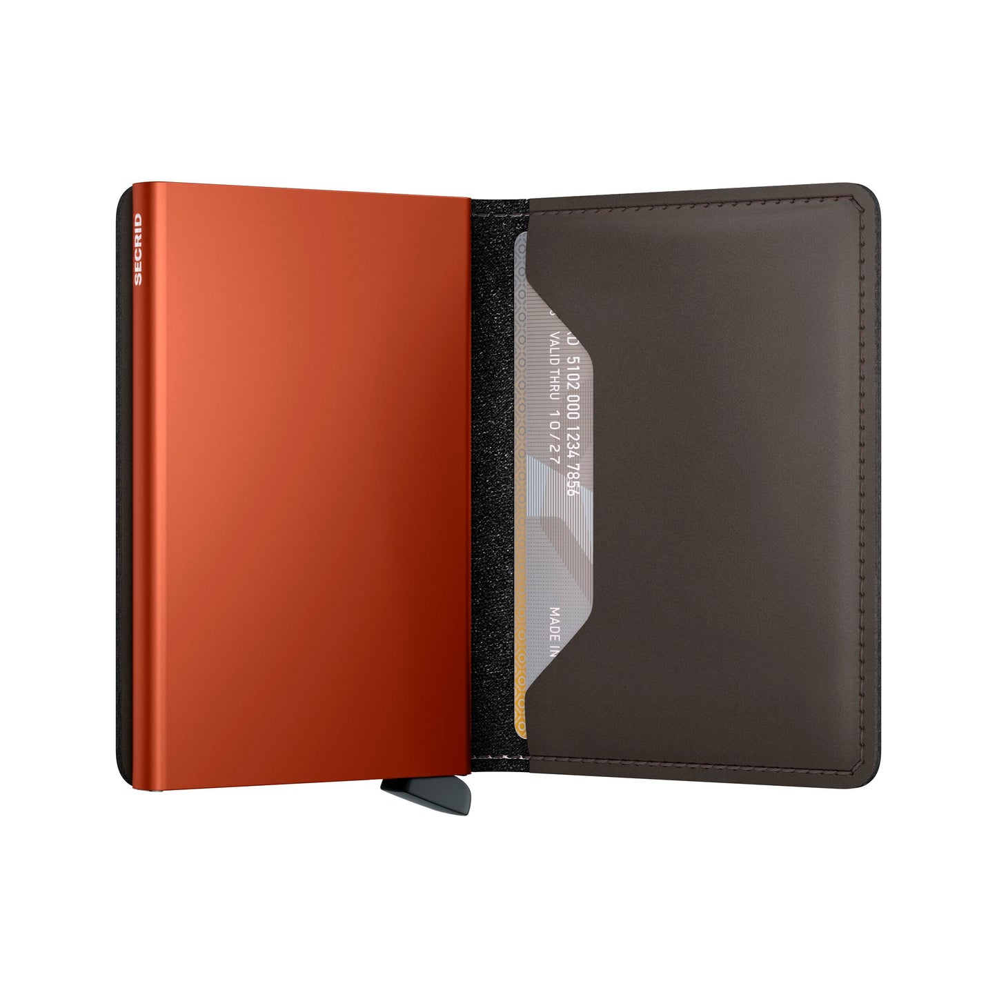 Slimwallet Matte Truffle Orange