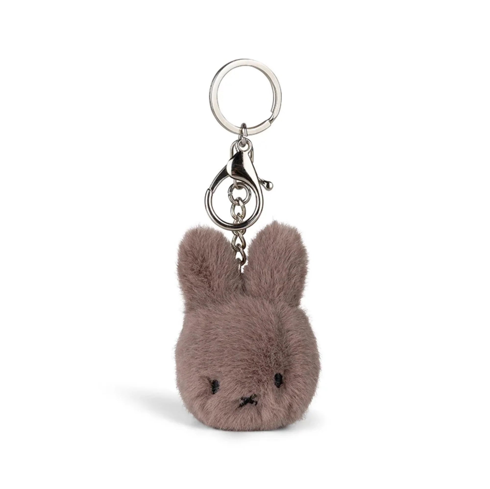 Miffy |  Fuzzy Taupe Keychain