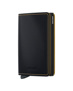 Slimwallet Matte Black Ochre