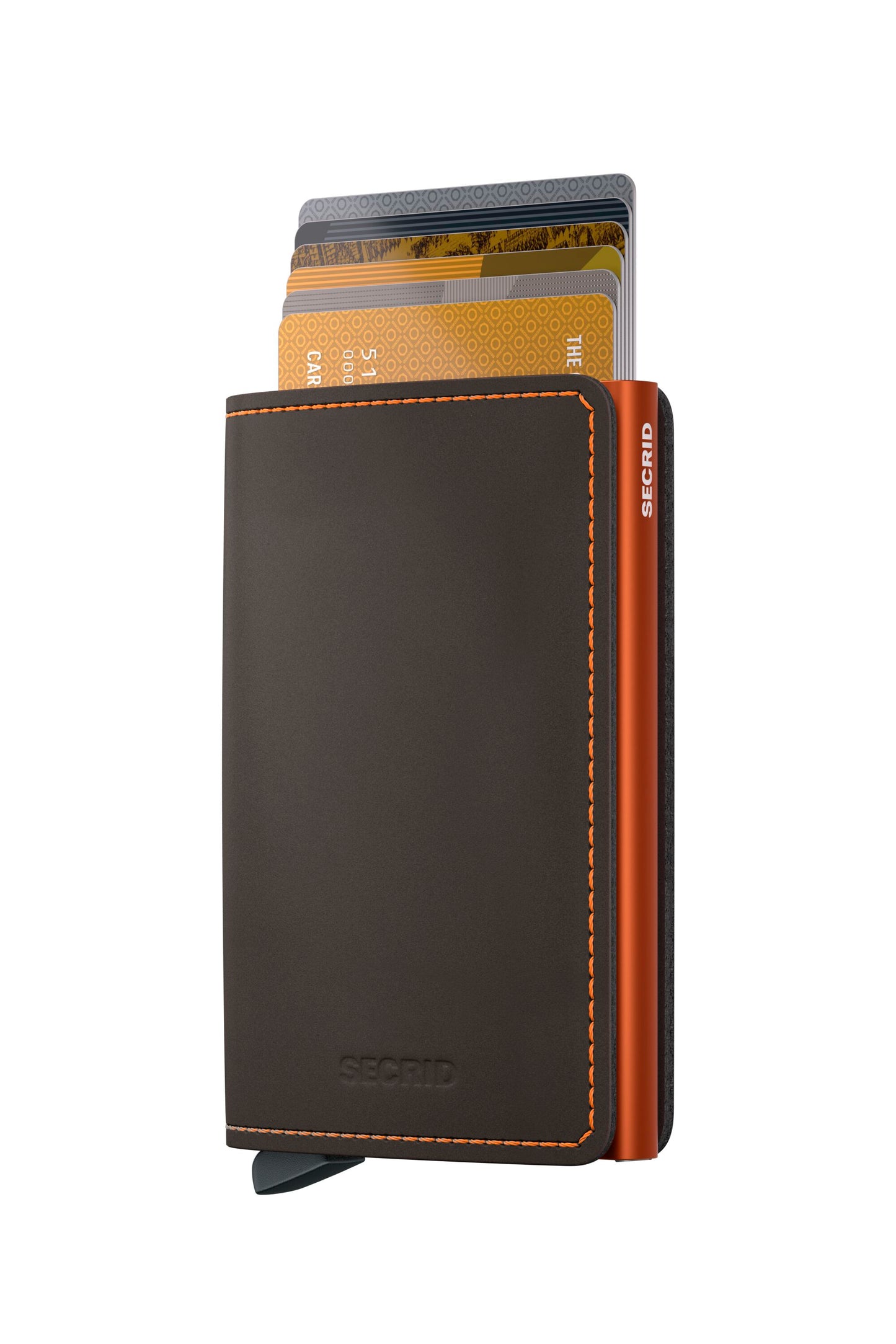 Slimwallet Matte Truffle Orange