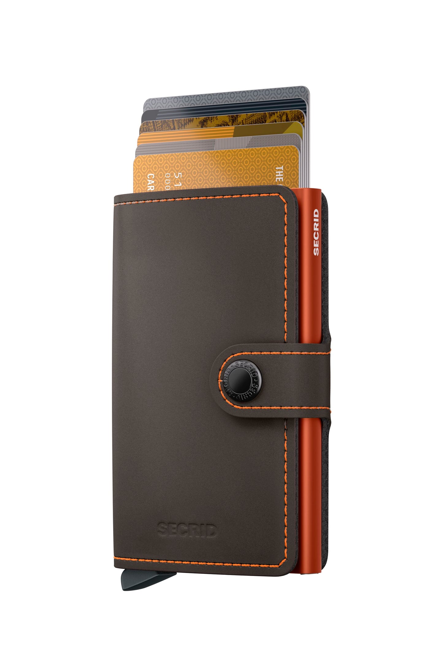 Miniwallet Matte Truffle Orange