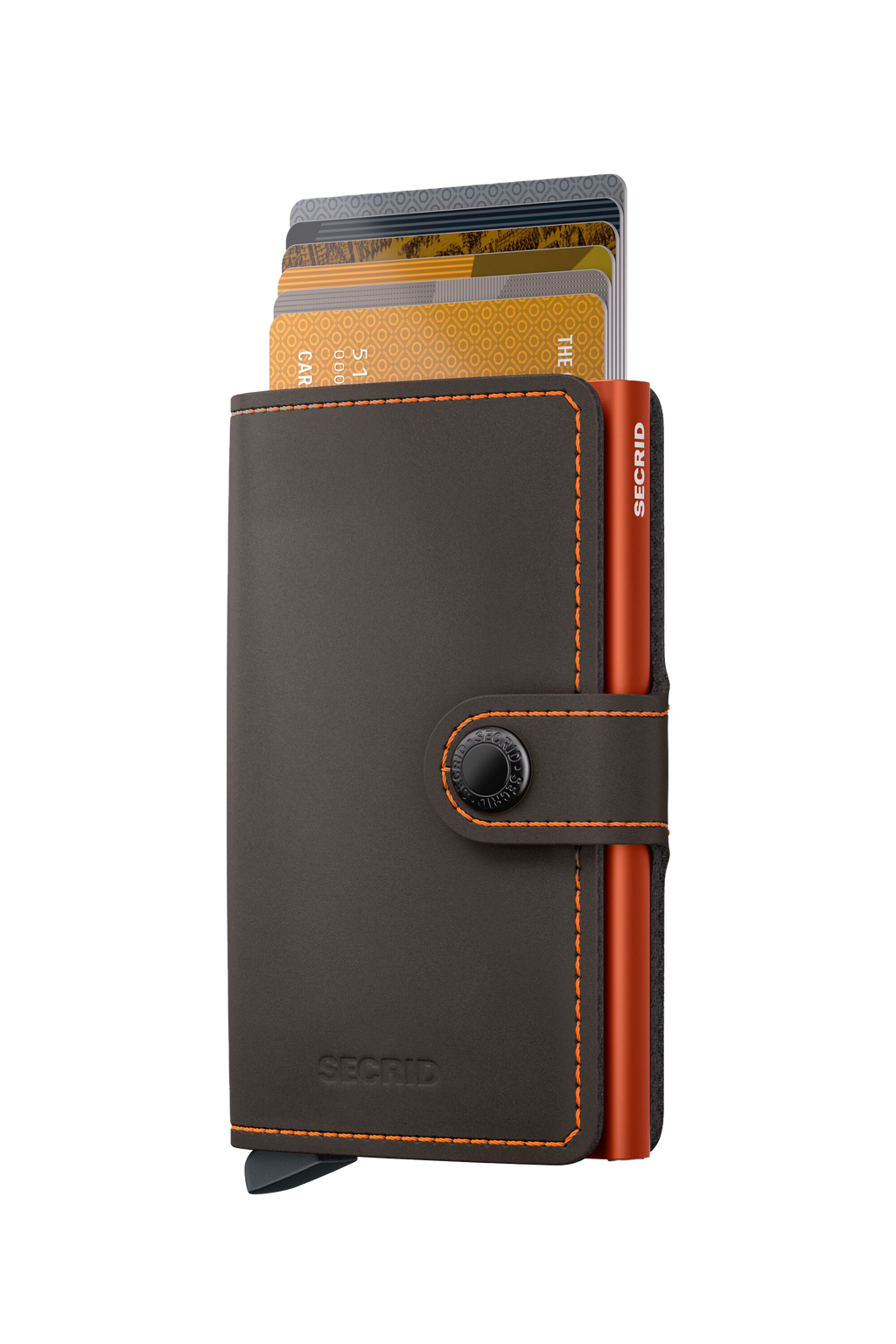 Miniwallet Matte Truffle Orange