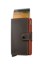 Miniwallet Matte Truffle Orange
