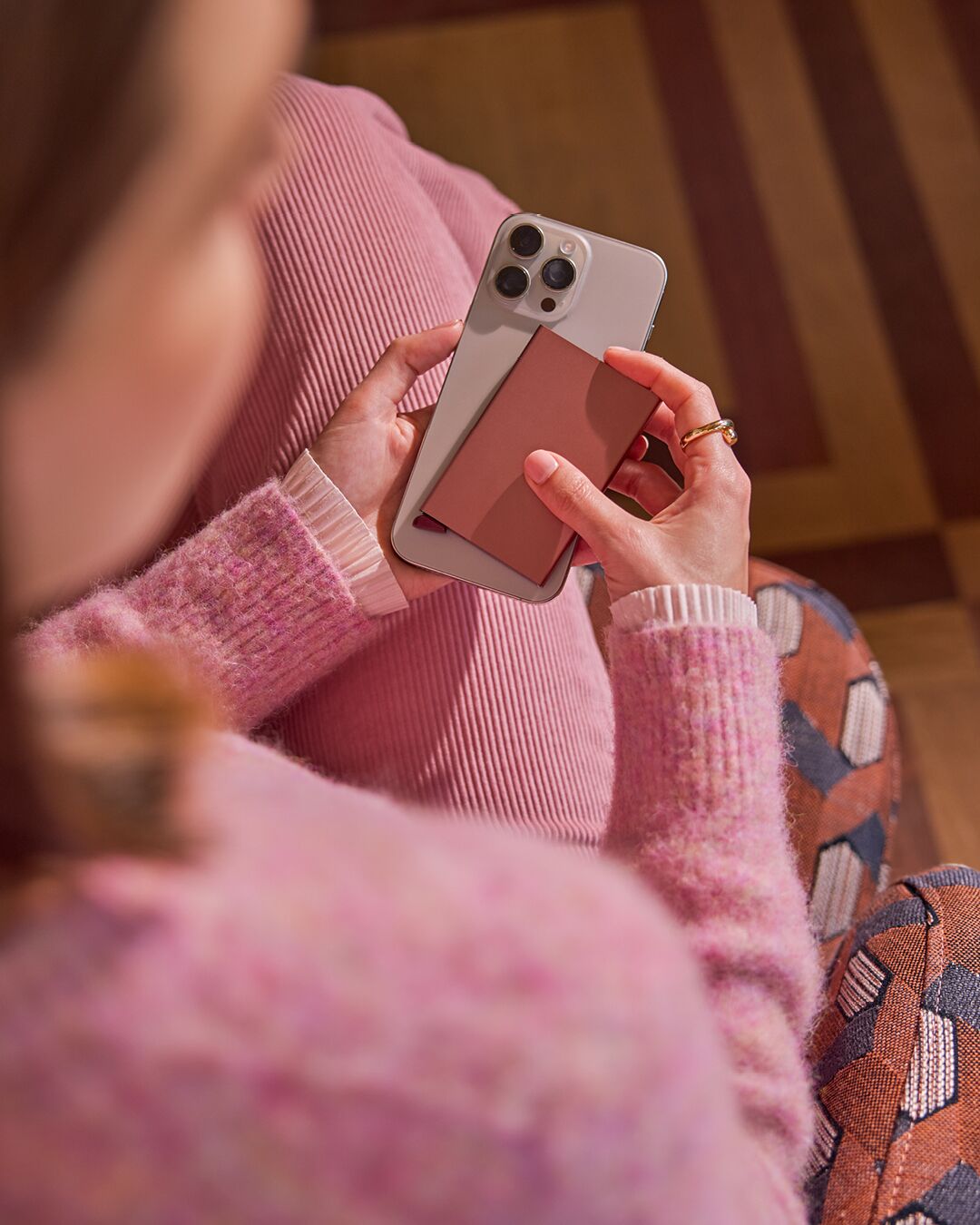 Cardprotector MagSafe Rose
