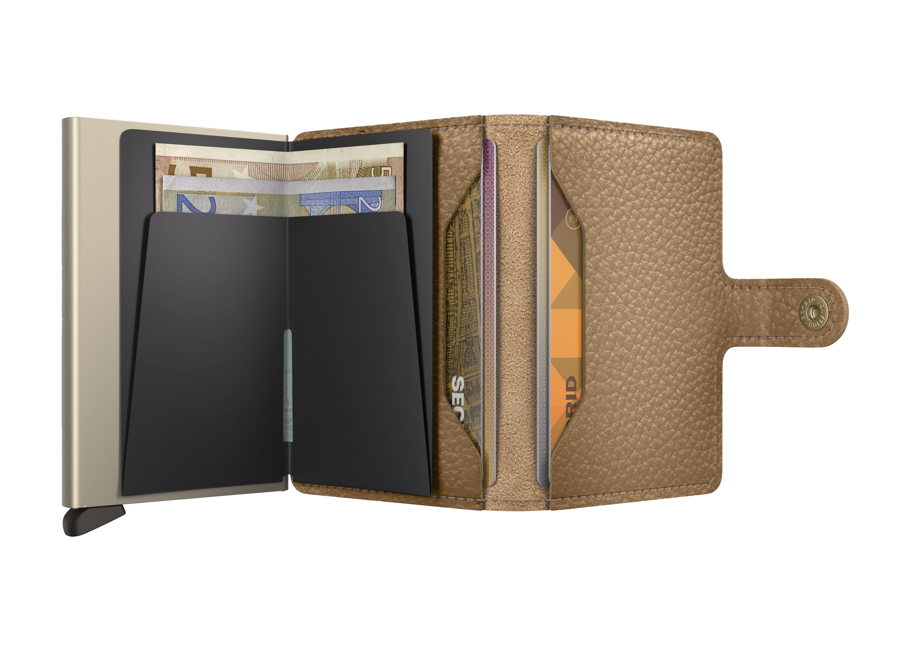 Miniwallet Pebble Cappuccino