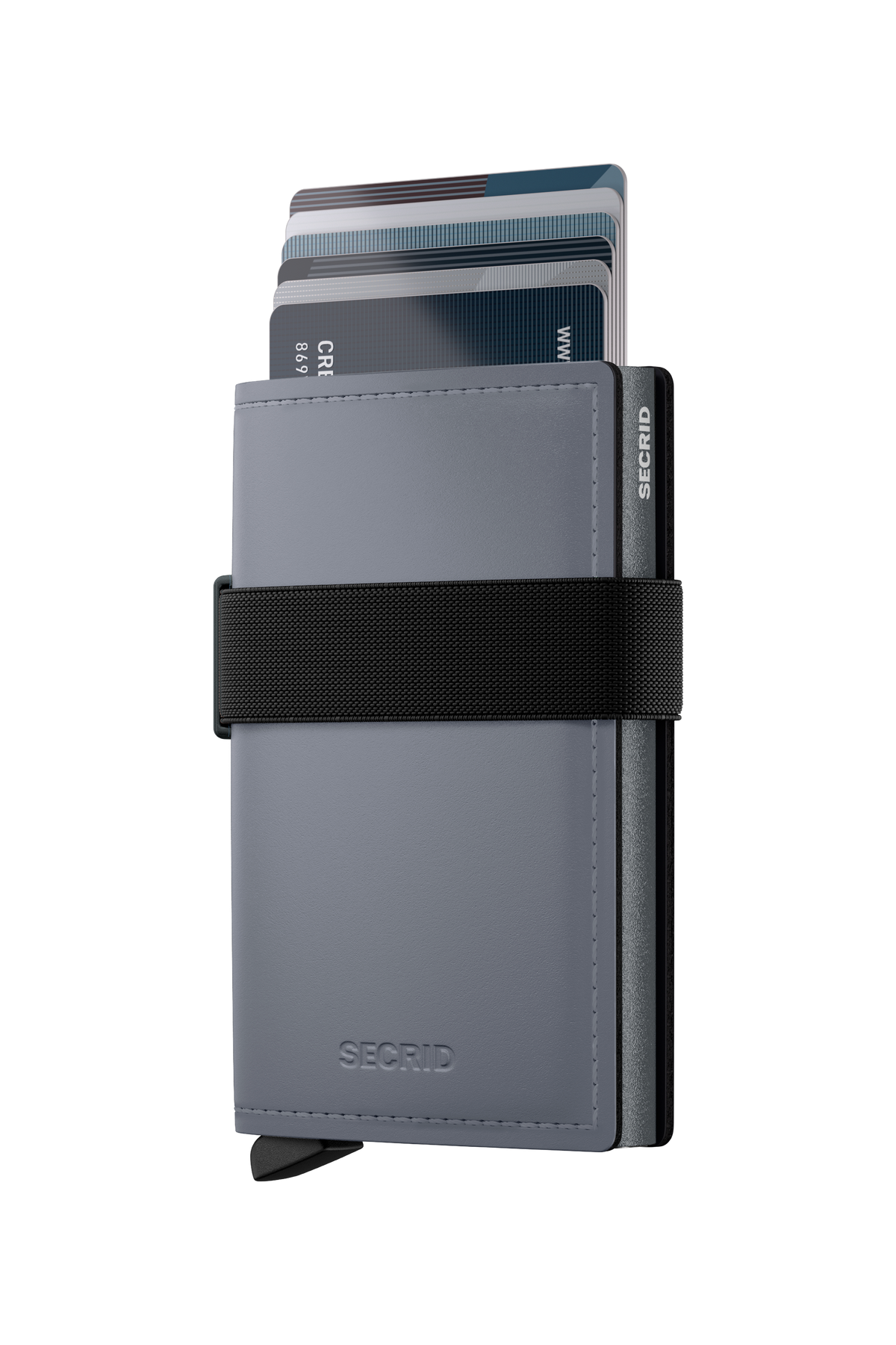 Bandwallet Matte Grey Black