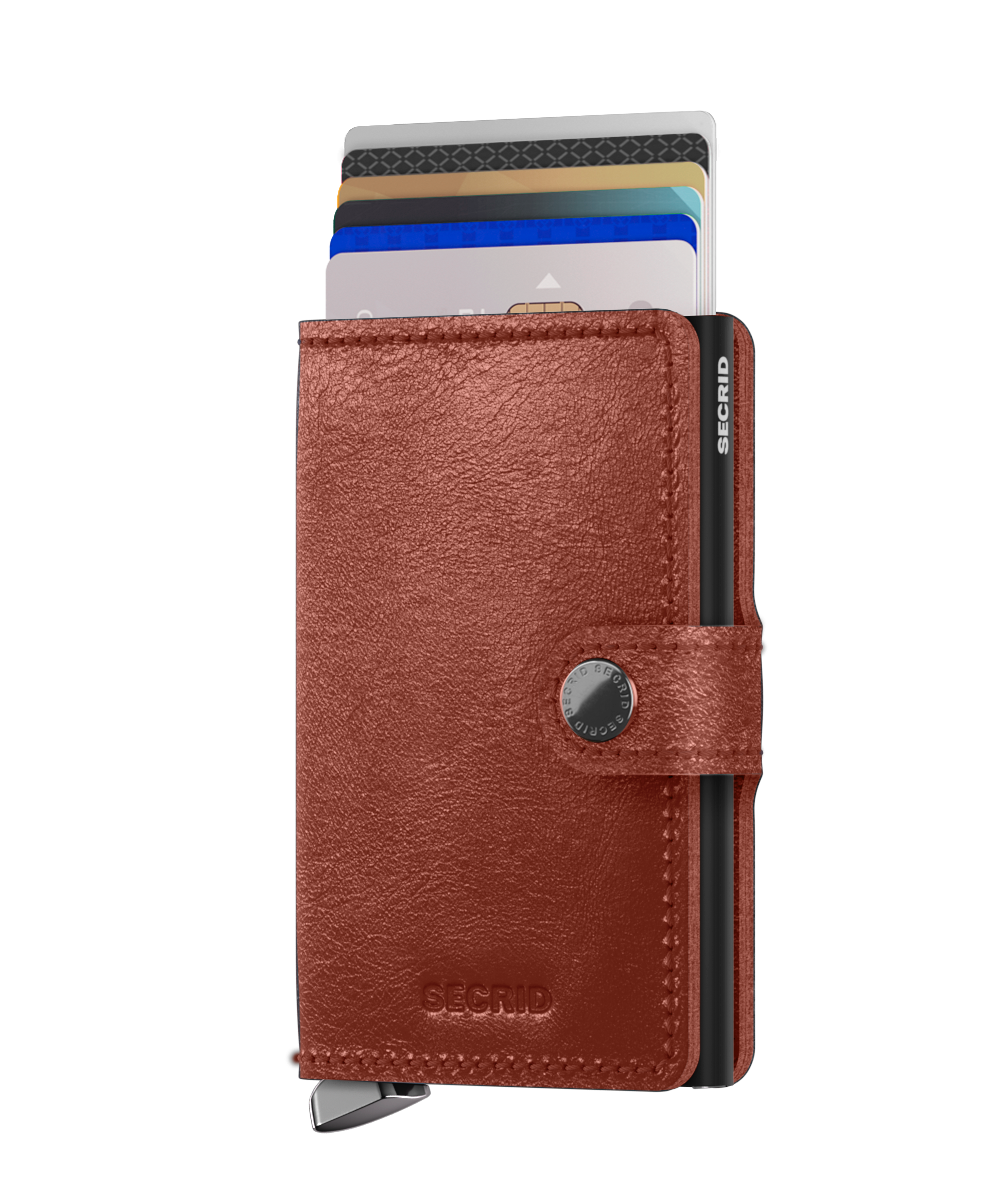 Premium Miniwallet Basco Brown