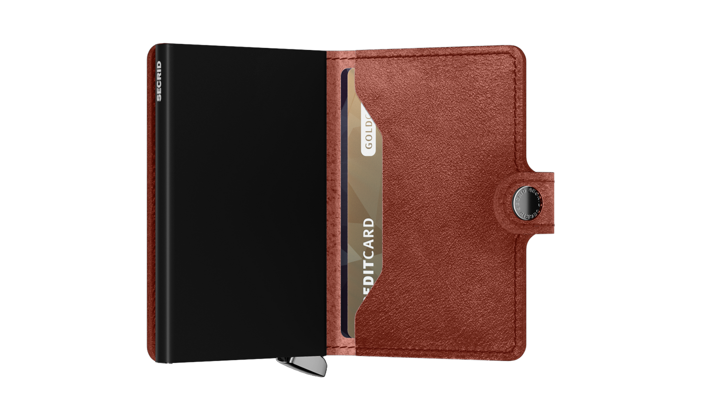 Premium Miniwallet Basco Brown