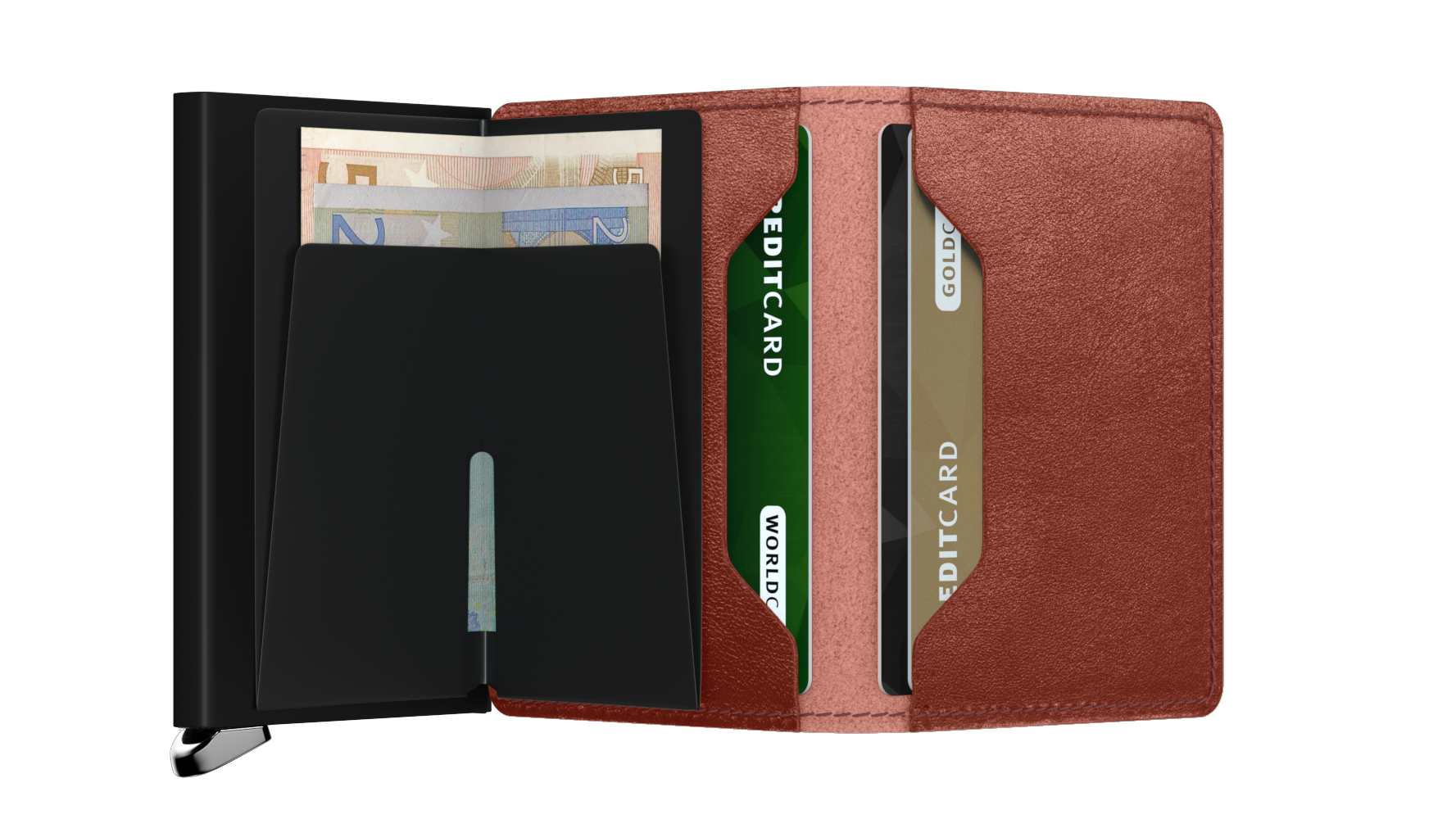 Premium Slimwallet Basco Brown