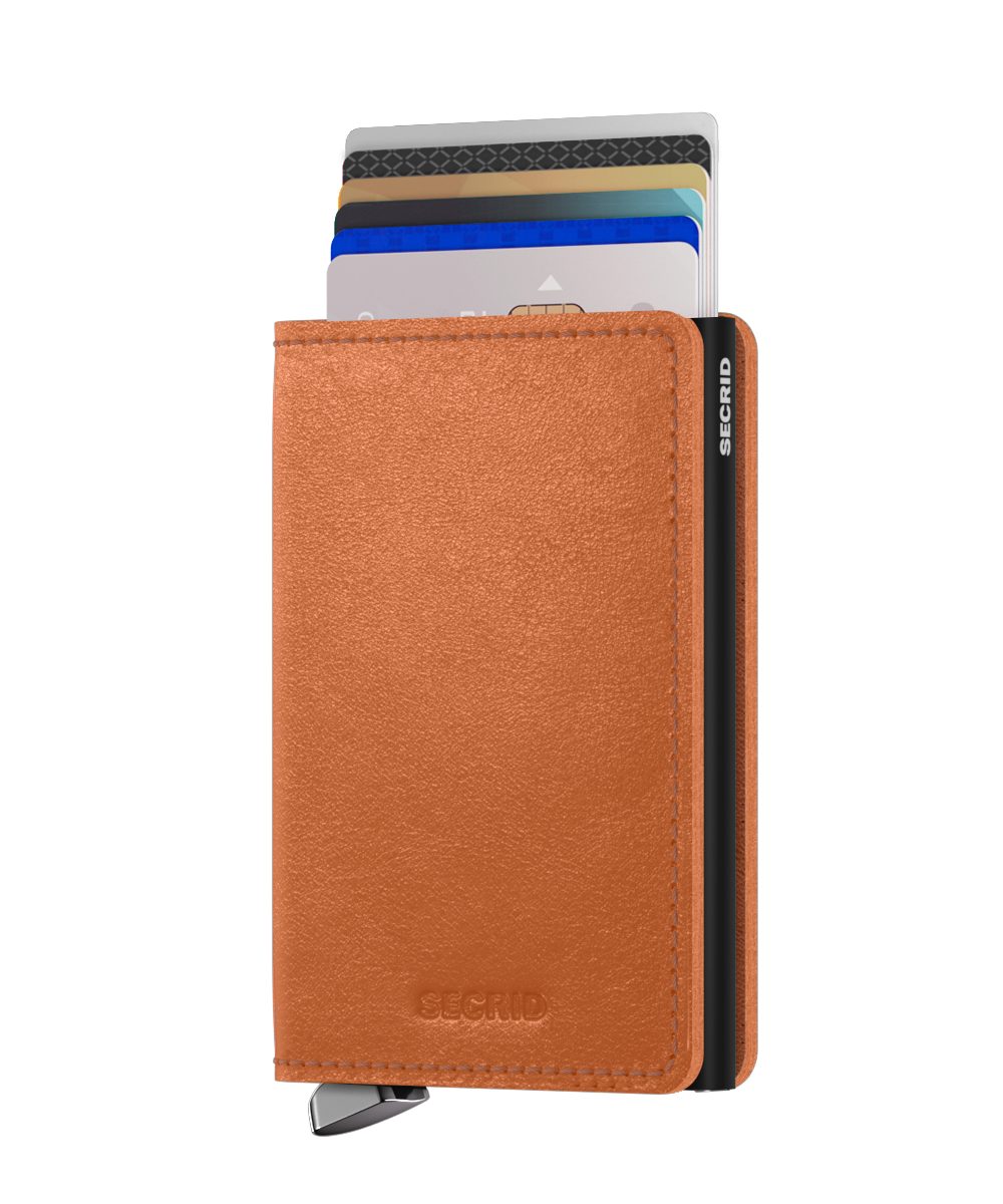 Premium Slimwallet Basco Cognac