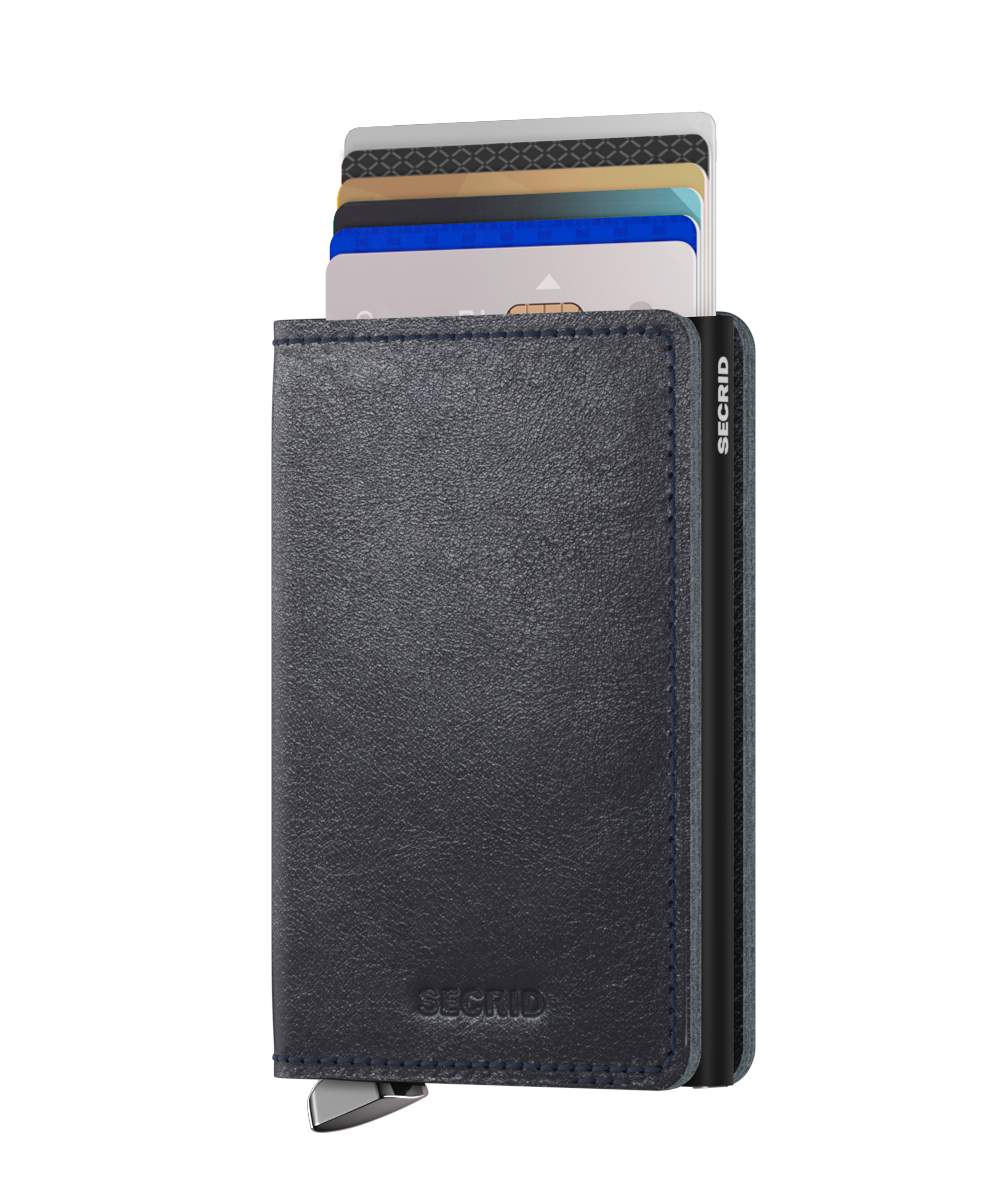 Premium Slimwallet Basco Navy