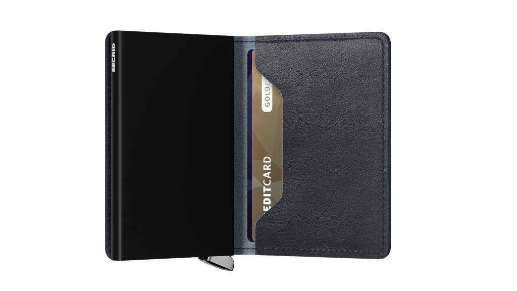 Premium Slimwallet Basco Navy