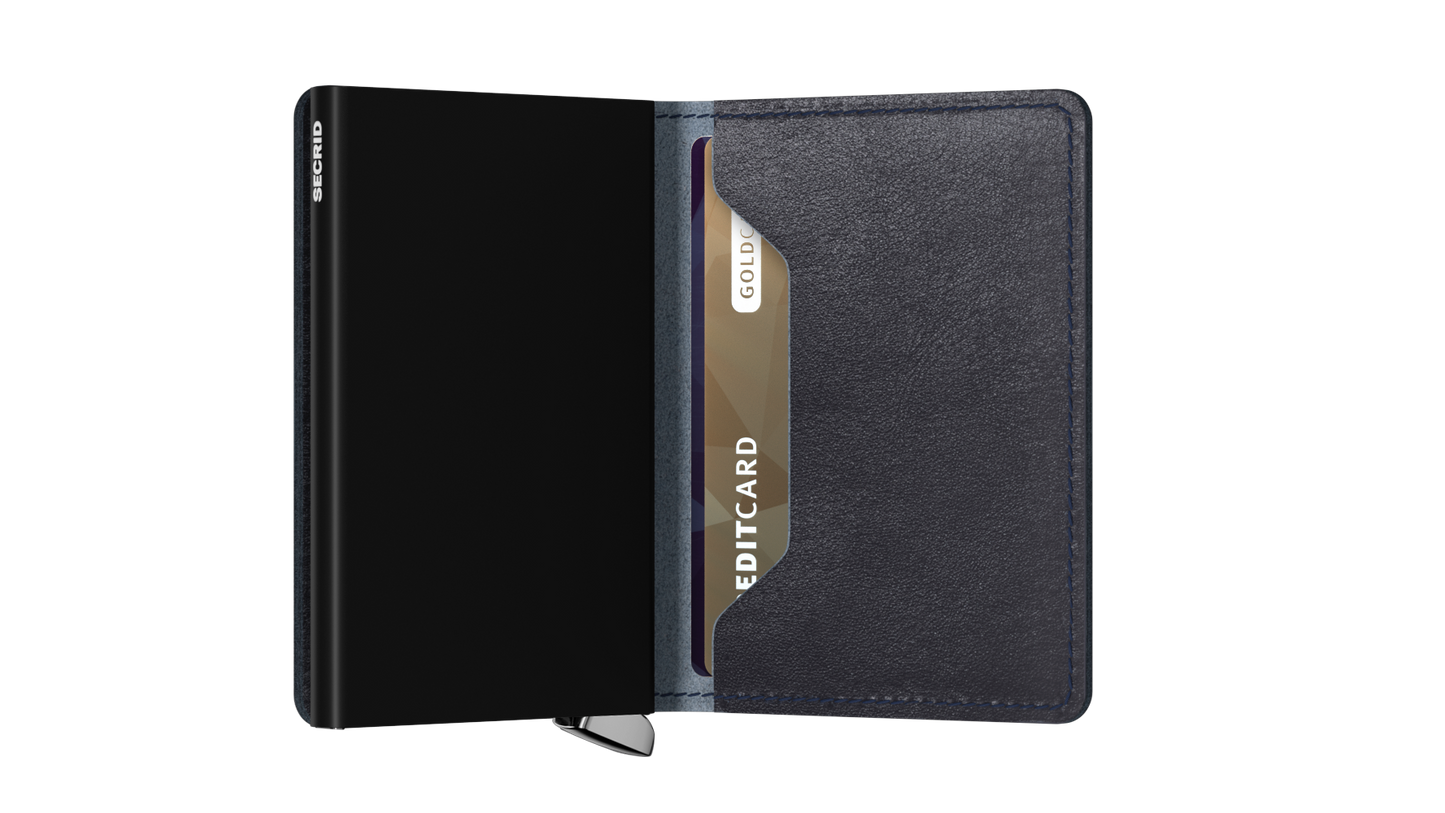 Premium Slimwallet Basco Navy