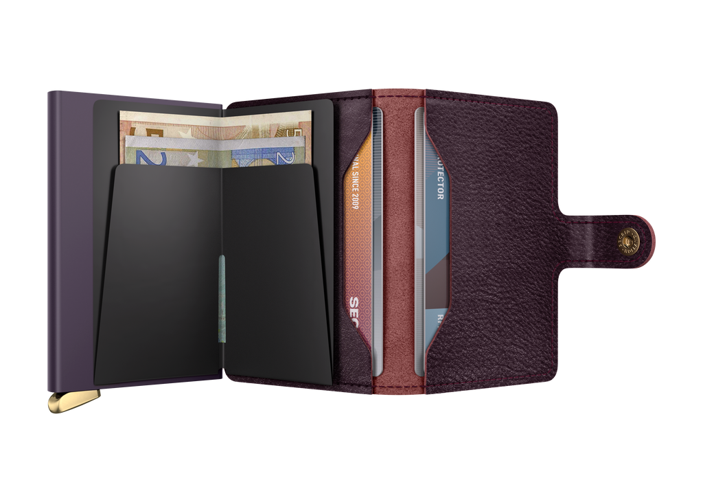 Premium Miniwallet Basco Bordeaux+