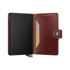 Premium Miniwallet Basco Brown+