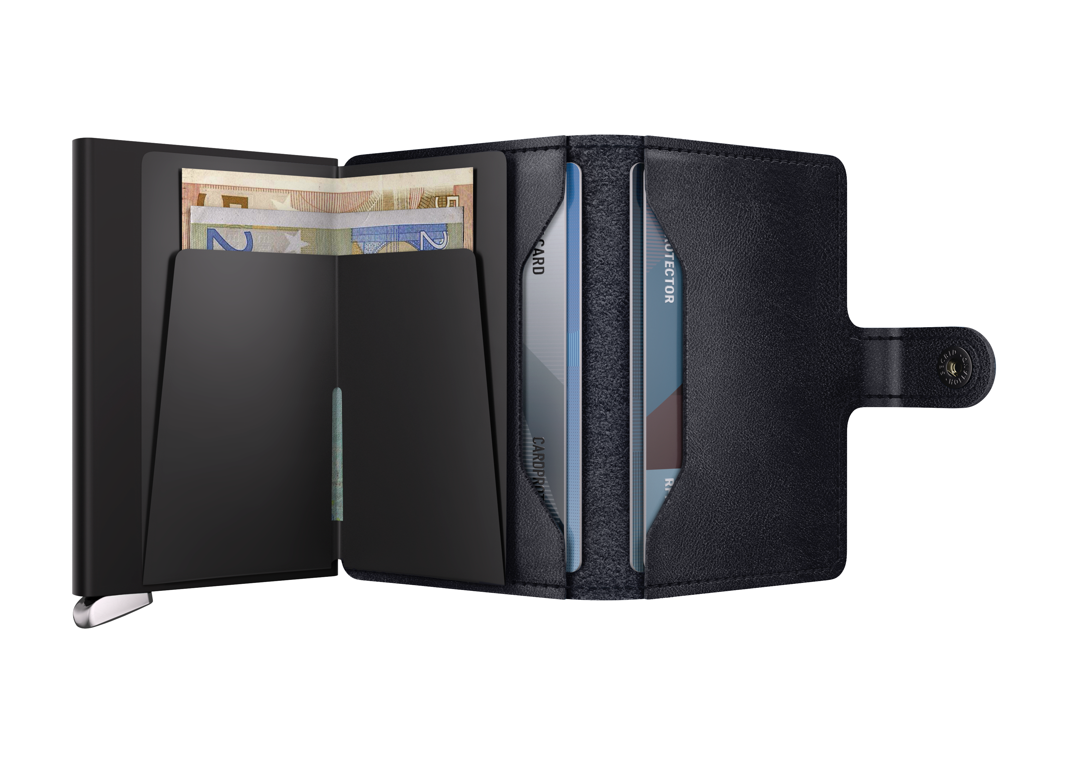 Premium Miniwallet Basco Ink Black+