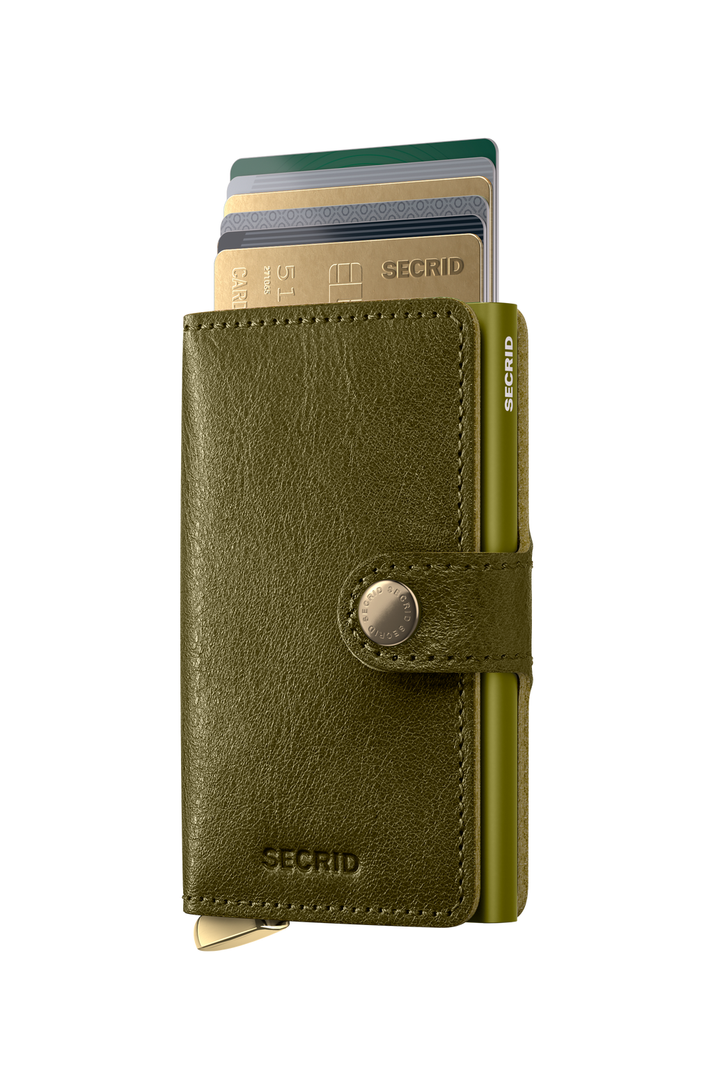 Premium Miniwallet Basco Olive+