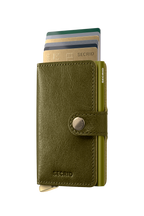 Premium Miniwallet Basco Olive+