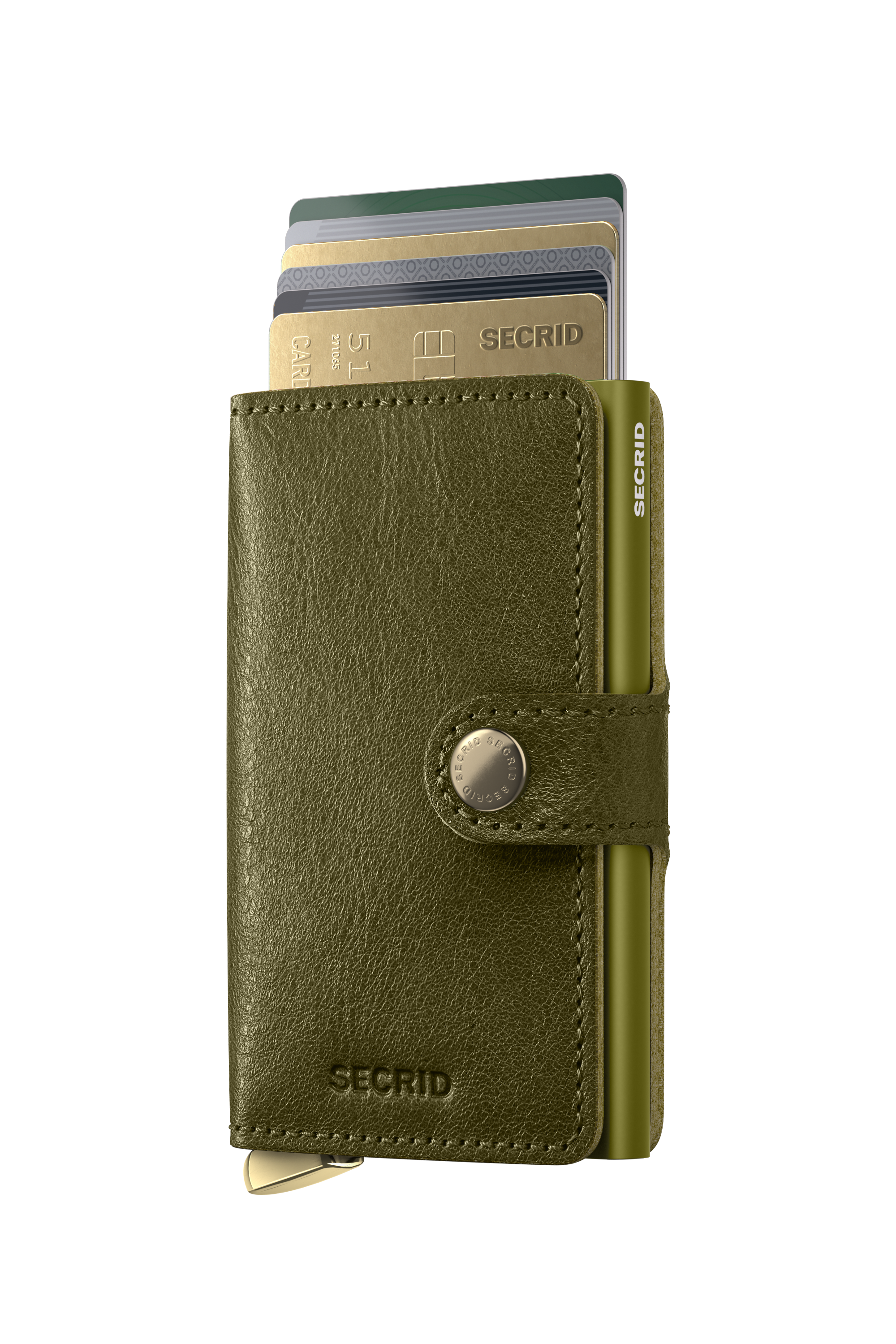 Premium Miniwallet Basco Olive+
