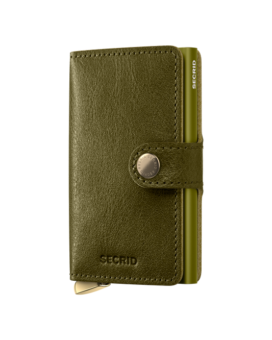 Premium Miniwallet Basco Olive+