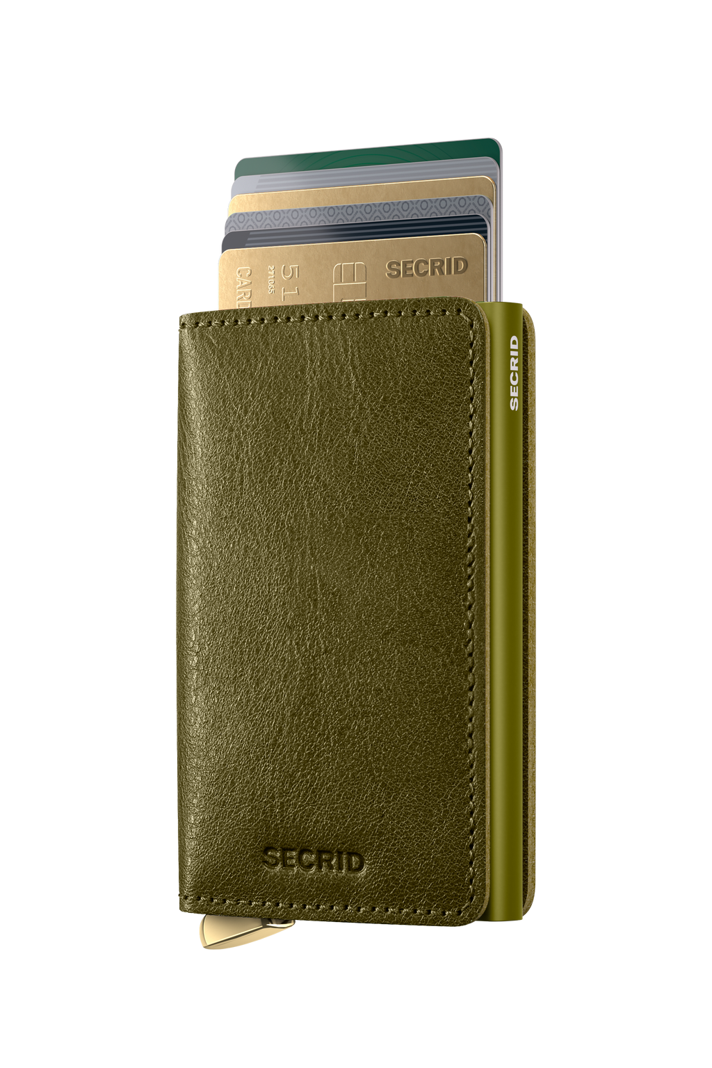 Premium Slimwallet Basco Olive+