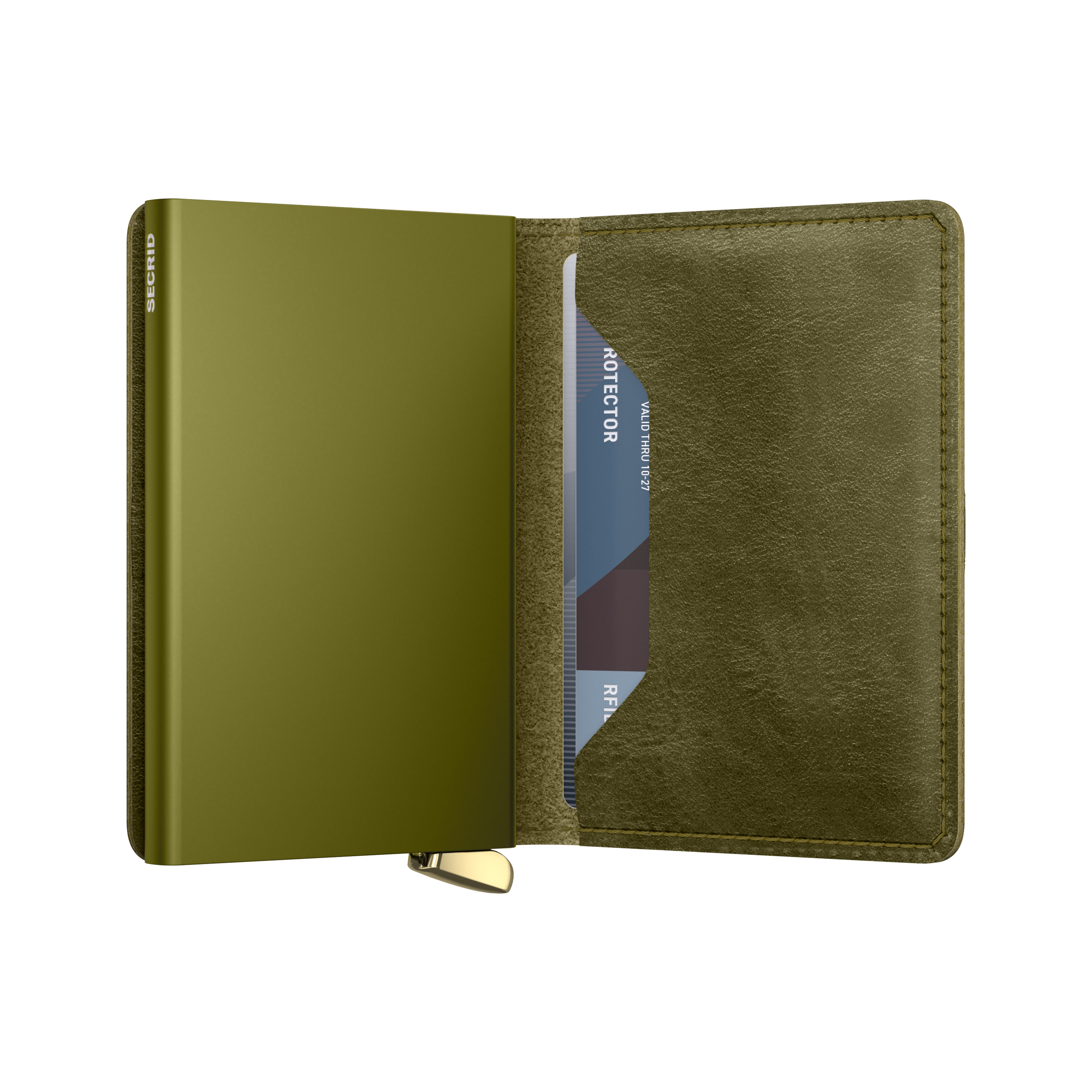 Premium Slimwallet Basco Olive+