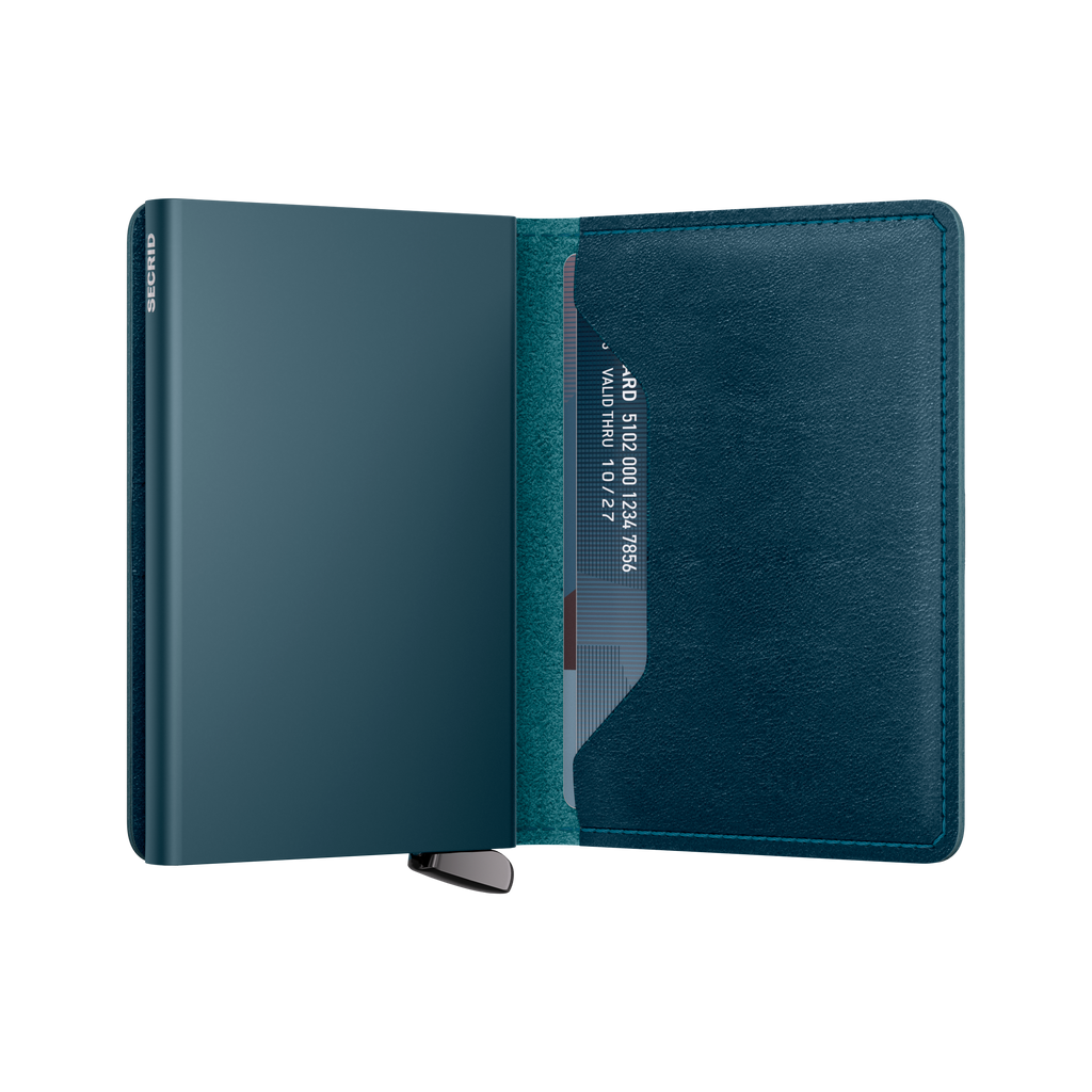 Premium Slimwallet Basco Teal+