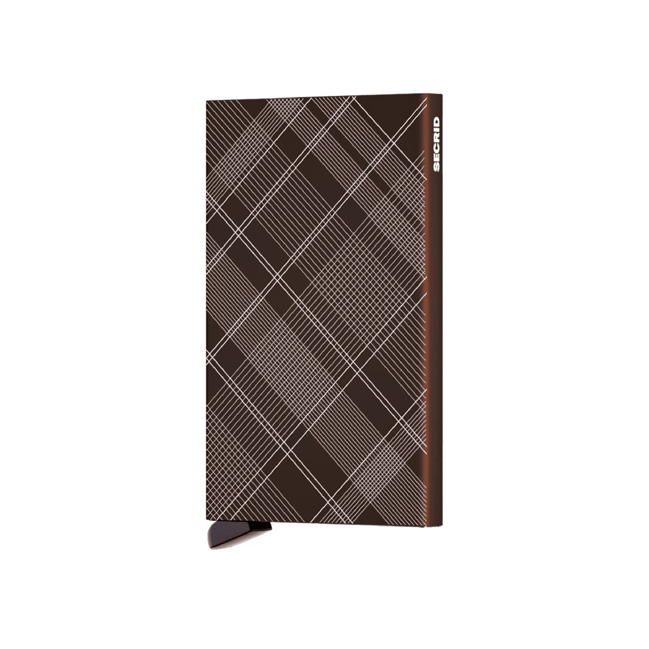 Cardprotector Laser Tartan Brown