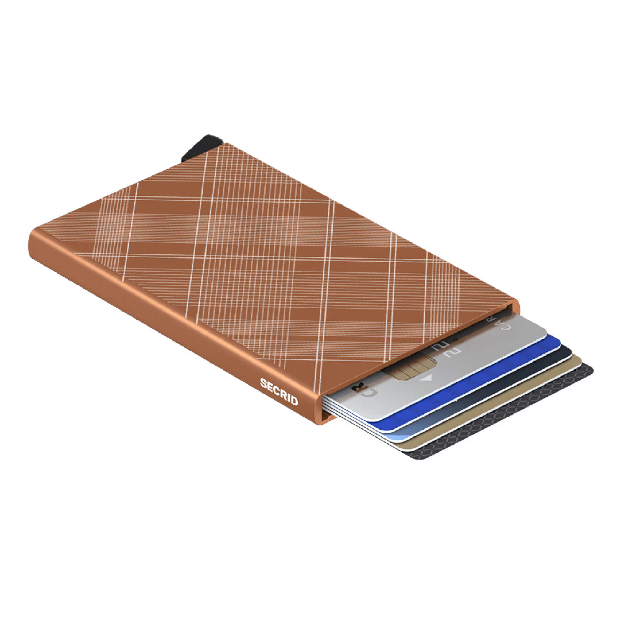 Cardprotector Laser Tartan Rust