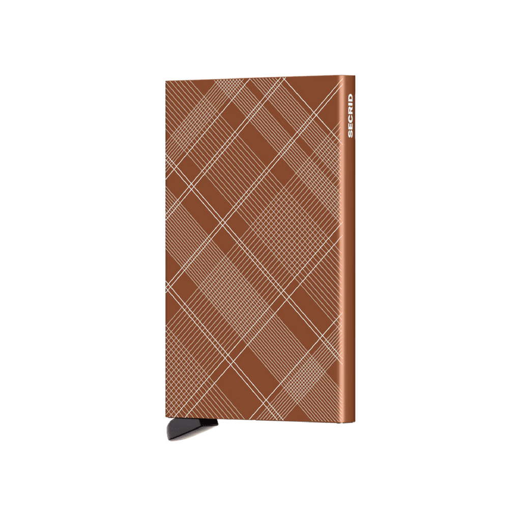Cardprotector Laser Tartan Rust