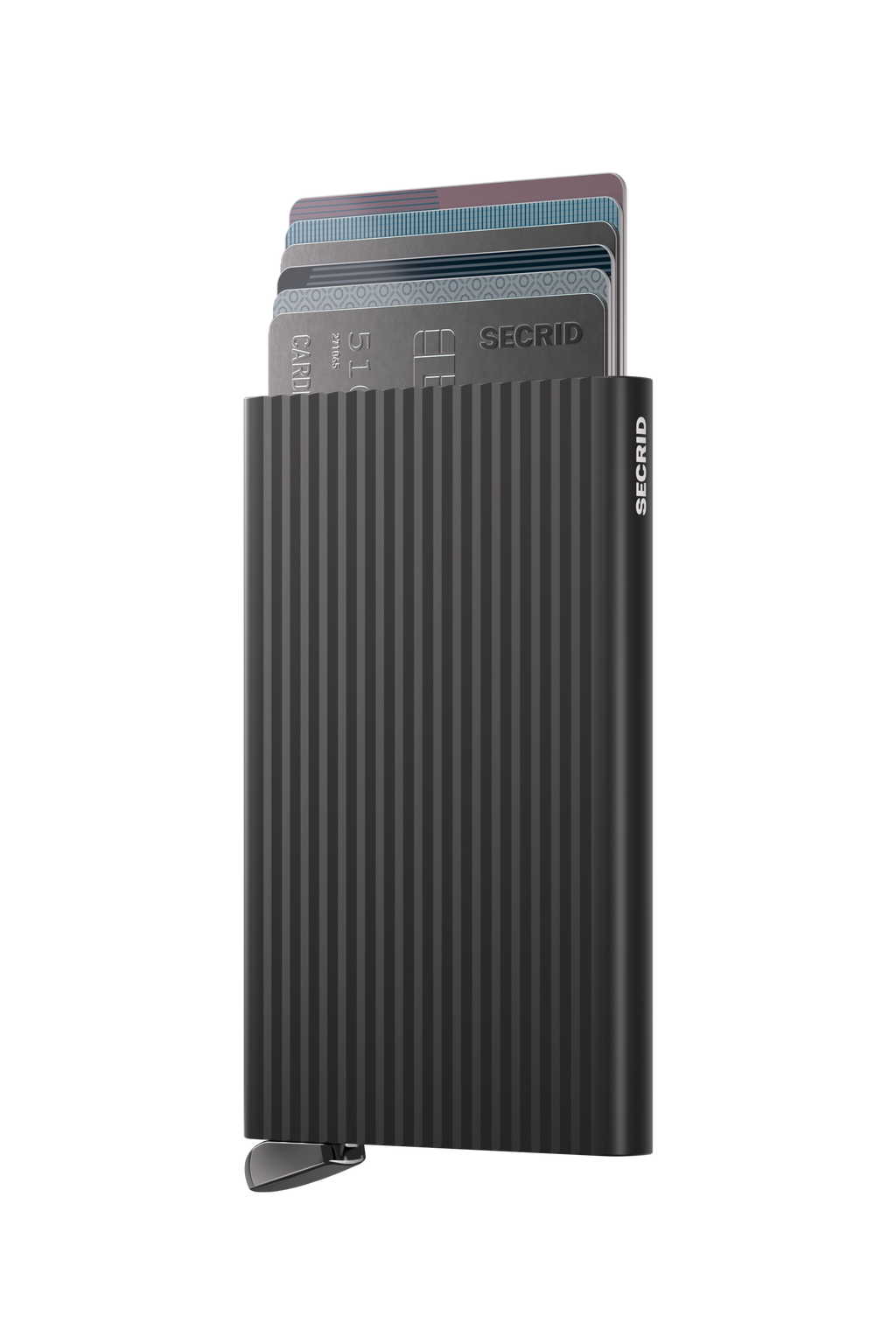 Cardprotector Fluted Black+
