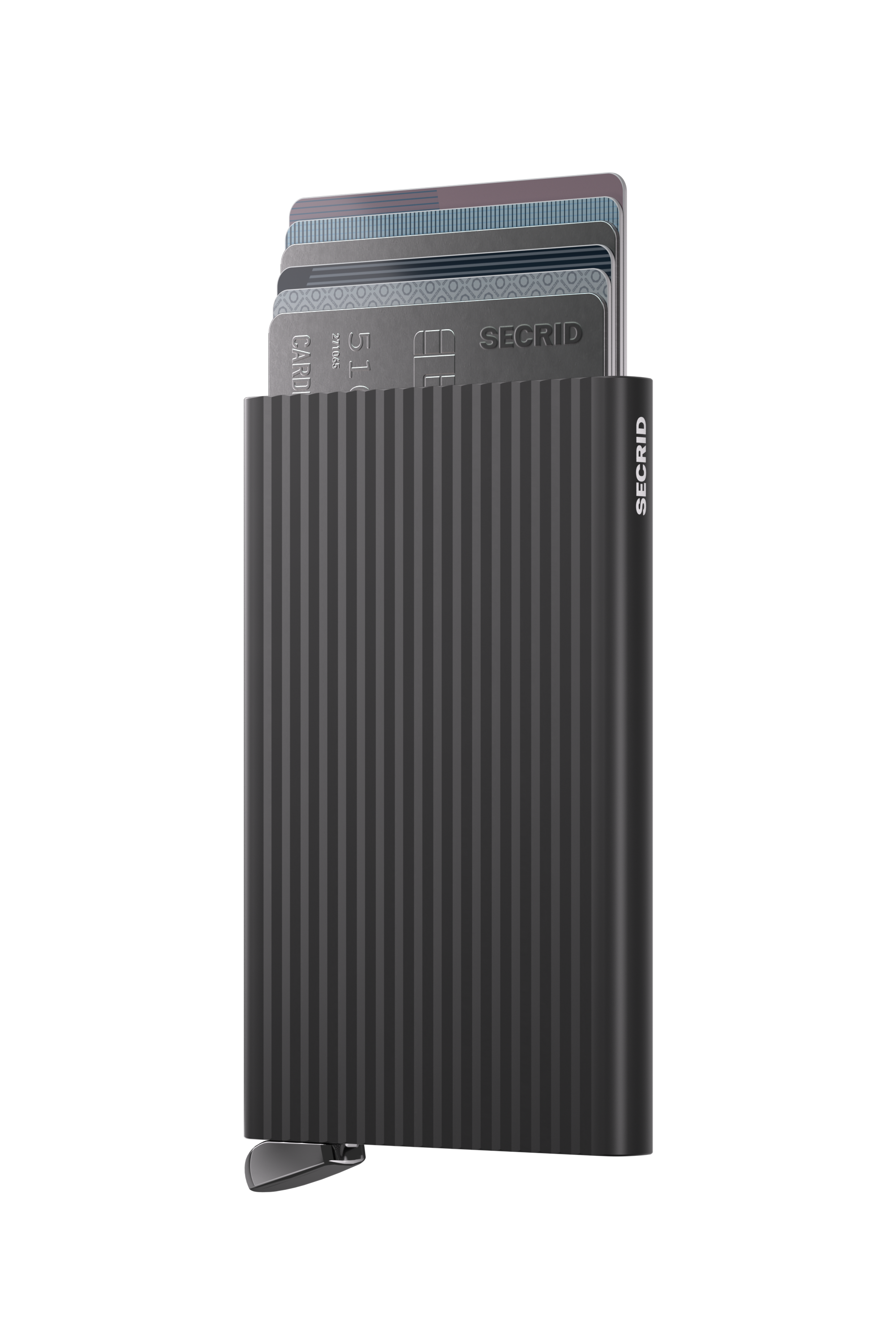 Cardprotector Fluted Black+