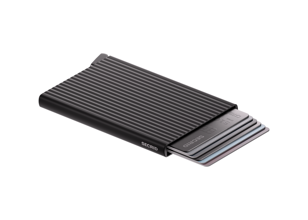 Cardprotector Fluted Black+