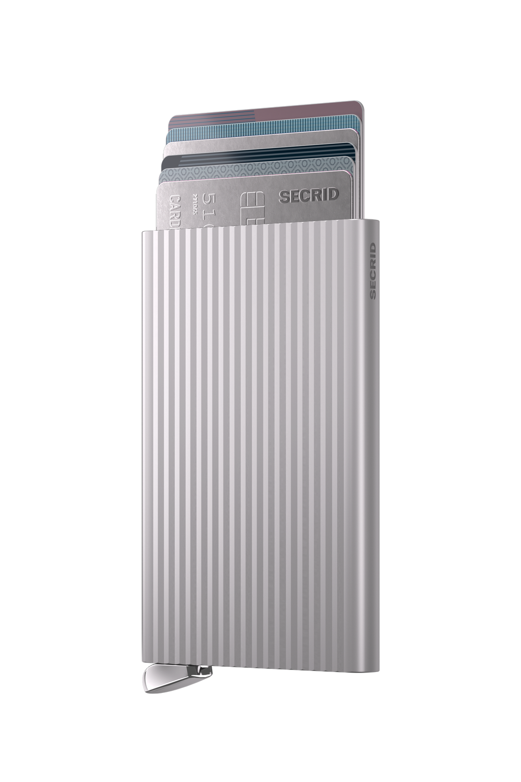 Cardprotector Fluted Silver+